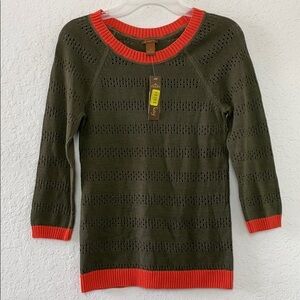 ✅NWT New Women Copper Key Sweater Size S
